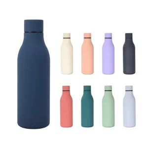 17oz Stainless Steel Water Bottles Dishwasher Safe Reusable Metal Thermos Keep Cold and Hot Travel Hiking Insulated Water Bottle