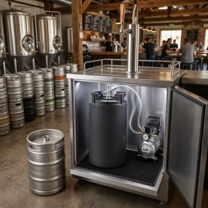 18L Beer Keg Reusable Pressurized Double Wall HDPE Food Grade Draft Brewery Restaurant Bar Supplier