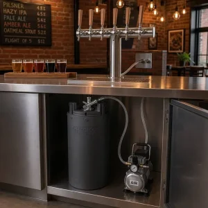 18L Commercial Draft Beer Keg Reusable Pressurized Double Wall HDPE Brewery Restaurant Factory