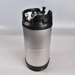 19L 5 Gallon Ball Lock Keg with Quick Connect Gas Liquid for Home Brewing