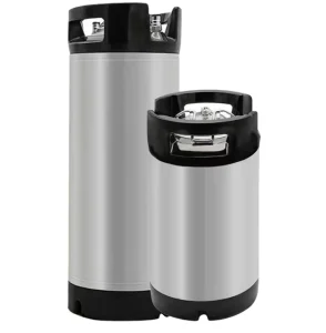 19L Cornelius Homebrew Steel Keg with Handle for Nitro Coffee and Cold Brew, Ball Lock Beer Dispenser