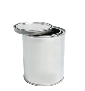 1L Tinplate Tight Head Metal Can Customizable Empty Can for Engine Oil Candles Paint Glue Putty Palm Oil Industrial Use