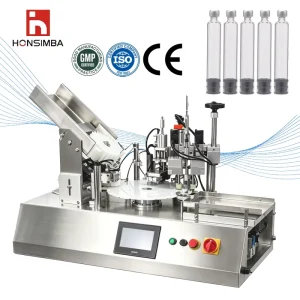 1ml 2ml Desktop Single-Head Cartridge Filling and Sealing Machine