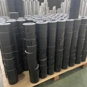 2-Inch and 3-Inch Black Matte Aluminum Foil Tape for Roofing and Construction