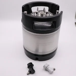 2.5 Gallon Slim Stainless Steel Beer Keg Bucket Recyclable