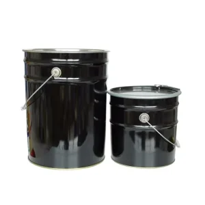20 Liter Chemical Aerosol Coating Offset Printing Tinplate Paint Metal Can with Lock Ring Lid and Custom Logo