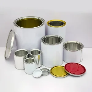200 ML and 500 ML Tinplate Paint Cans with Lids for Chemical Packaging