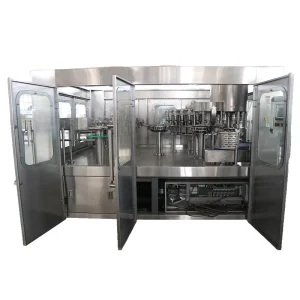 2000BPH 3 in 1 Automatic Water Bottle Washing Rinsing Filling Capping Line CE for Medium Water Factory