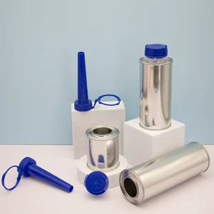 200ml Tinplate Fuel Additive Can, 52mm or 56mm Diameter, for Automotive Chemicals