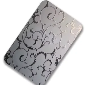 201 Embossed Surface Stainless Etched Printing Plates
