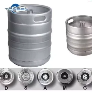 20L 30L 50L Euro Standard Stainless Steel Beer Keg with Spear for Brewery and Bar Use