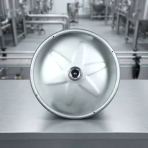 20L Stainless Steel Beer Keg with D-Type Spear, US Standard Sanitary Barrel for Draft Beer Dispensing