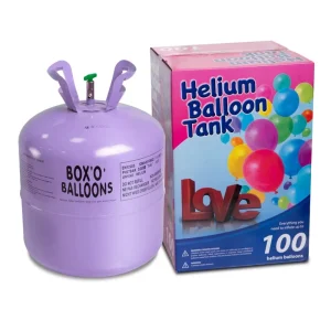 22.3L Disposable Steel Helium Gas Cylinder for Inflating 100 Balloons