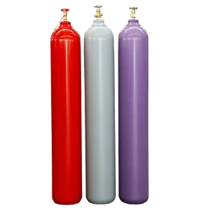 230 Bar TPED 50L Gas Cylinder Nitrogen Argon CO2 Hydrogen Helium Gas Tube Gas Tank