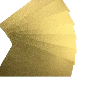 24K Gold Foil Metal Leaf Sheets for Digital Printing and Painting