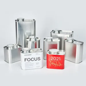 250g Empty Metal Coffee Bean Tin Cans with Valve for Coffee Bean Packaging