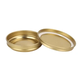 250g Luxury Cylinder Caviar Canned Food Packaging Food Grade Tinplate Metal Cans Custom Printed Metal Accessories Included