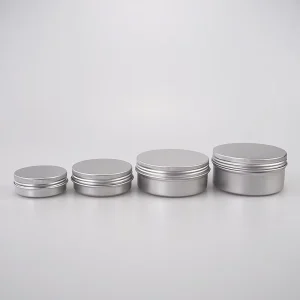 250g Metal Empty Candy Aluminum Craft Container Can