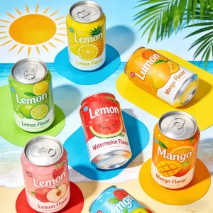 250ml 330ml 355ml 500ml Slim Printed Aluminum Beverage Cans for Beer, Soda, and Soft Drinks