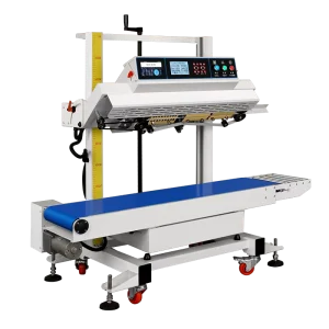 280LWP Continuous Band Sealer, Vertical/Horizontal Dual-Purpose Bag Packaging Machine with Date Printing
