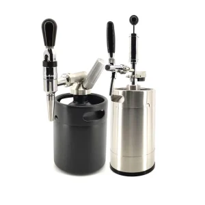 2L 3.6L 4L 5L 10L Stainless Steel 304 Beer Keg with Adjustable Tap and Manual Pump