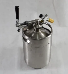 2L Stainless Double Wall Craft Beer Mini Keg Dispensing with Economic Dispensing
