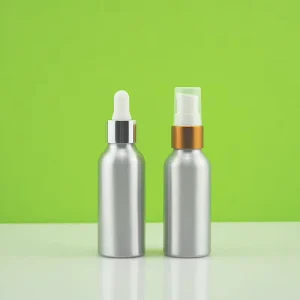 2oz 60ml Aluminum Hand Sanitizer Bottle