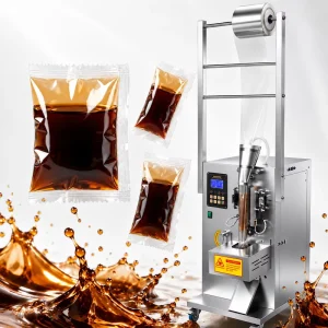 3 Side Seal Liquid Sachet Packing and Filling Sealing Machine Fully Automatic VFFS Sachet Packaging Machine