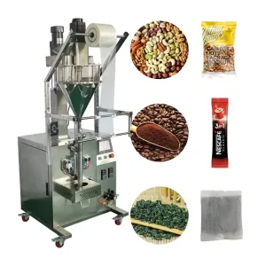 3 Sides Sealing Vertical Weighing Packaging Machine Powder Granule Tea Filling and Sealing Packing Machine