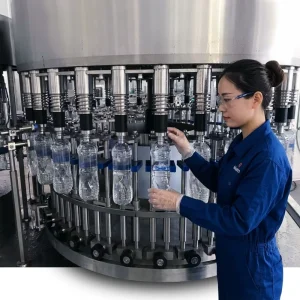 3-in-1 Automatic Beverage Rinsing, Filling, and Capping Machine