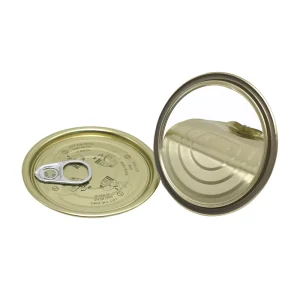 #300 Tinplate Easy Open Food Grade Portable Eco Friendly Can Lid Easy Open End for Tomato Paste Tuna Canned Fruits & Vegetables