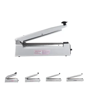 300 mm Portable Manual Impulse Heat Sealing Machine for Plastic and Vinyl Bags, CE Approved
