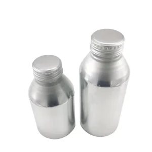 300ml 400ml Aluminum Round Metal Bottle with Screw Lid Beverage Bottles for Juice Business Custom Logo Custom Logo Flasks
