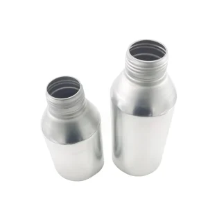 300ml Aluminum Thick Walled Aluminum Bottle Free Sample Juice Bottle with Temper Evident Screw Lid Food Grade Beverage Bottle