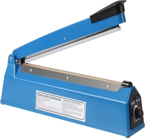 300mm Manual Snack Packing Bag Impulse Sealer for Plastic Film and PP Bags