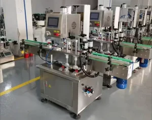 304 Stainless Steel Capping and Sealing Machine for Hand Wash Bottles