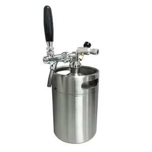 304 Stainless Steel Portable Craft Beer Keg Dispenser