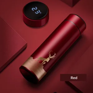 304 Stainless Steel Vacuum Bottle with Insulation and Temperature Display