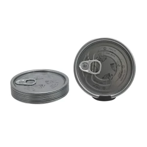 307# 83.3mm Food-Grade Tinplate Easy-Open End Lid