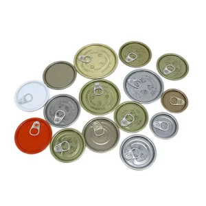#307 83mm Tinplate Food Grade Eco Friendly Durable Lightweight Portable Easy Open Can Lid for Wine Bottles Cans