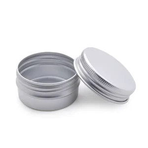 30g High Quality Spice Metal Cans Good Airtight Aluminum Tin With Screw Lid