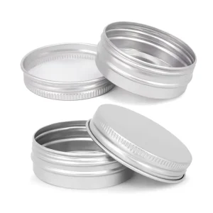 30g Tin Pomade Metal Can Aluminum Jar Container with Screw Top