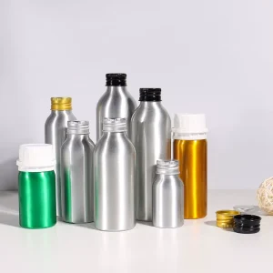 30ml-250ml Aluminum Cosmetic Bottle for Perfume, Essential Oil, and Skincare
