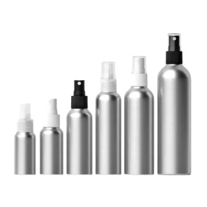 30ml 250ml Aluminum Fine Mist Spray Bottle with Pump Sprayer for Perfume