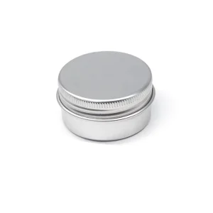 30ml 30g 1 oz Silver Round Metal Aluminum Jar Pot Candle Tin Can Eye Cream Storage Aluminum Container Tin Box