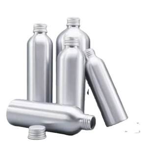 30ml 500ml Custom Aluminum Bottles with Aluminum Silver Screw Cap for Essential Oil