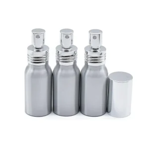 30ml 50ml 100ml 120ml 150ml 250ml 500ml Perfume Cosmetic Packaging Aluminum Metal Spray Bottle for Personal Care