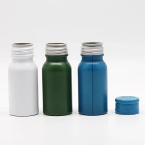 30ml 50ml 60ml 70ml 80ml 100ml Empty Aluminum Beverage Bottle with Screw Caps for Energy Shots