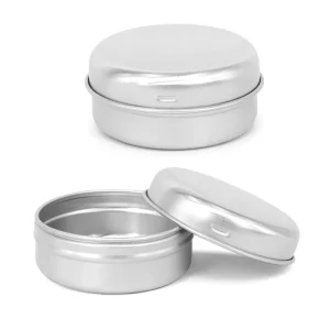 30ml Round Metal Tin Box for Lip Balm and Jam Storage