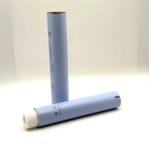 30mm 80ml Aluminum Folding Tube with Lid for Cosmetics, Primer, and Sunscreen, Recyclable Matte Finish